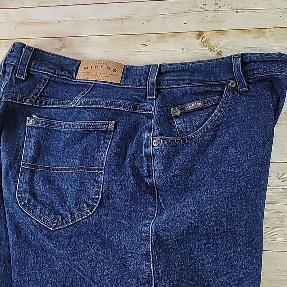 Lee Riders Women's Plus Jeans Relaxed Fit size 18W 5-Pocket Design Style 1301866 - Picture 10 of 14